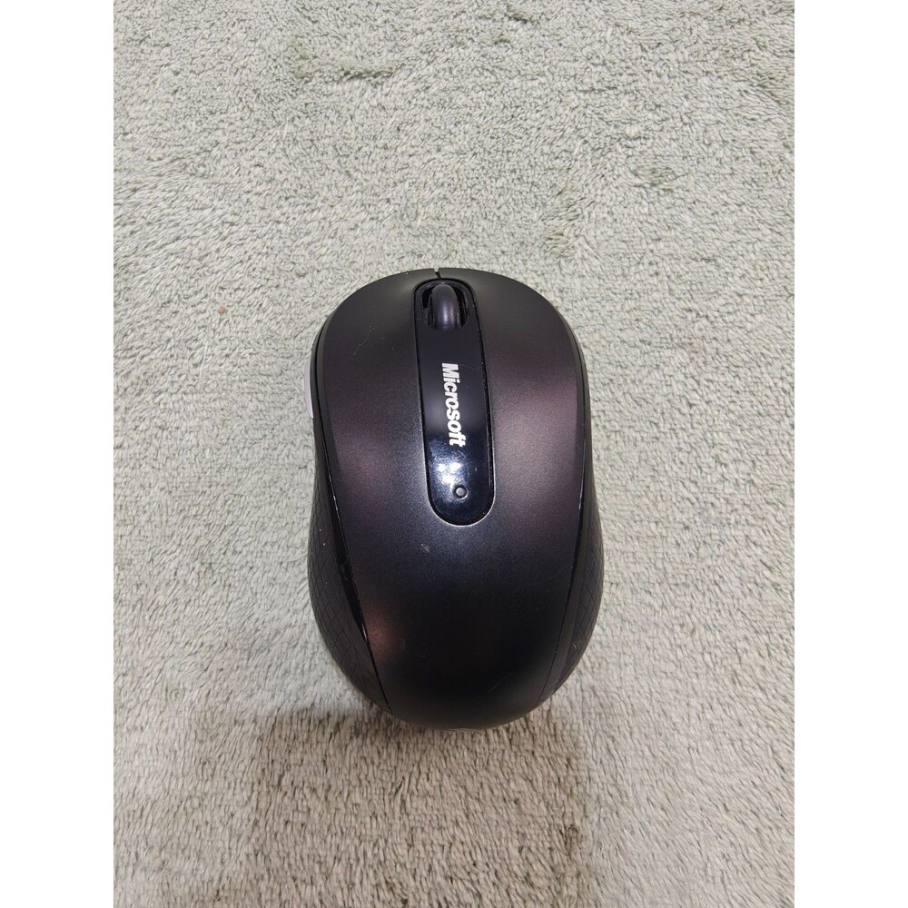 Microsoft Wireless Mobile Mouse 4000 Model 1383 Black BlueTrack USB Transceiver
